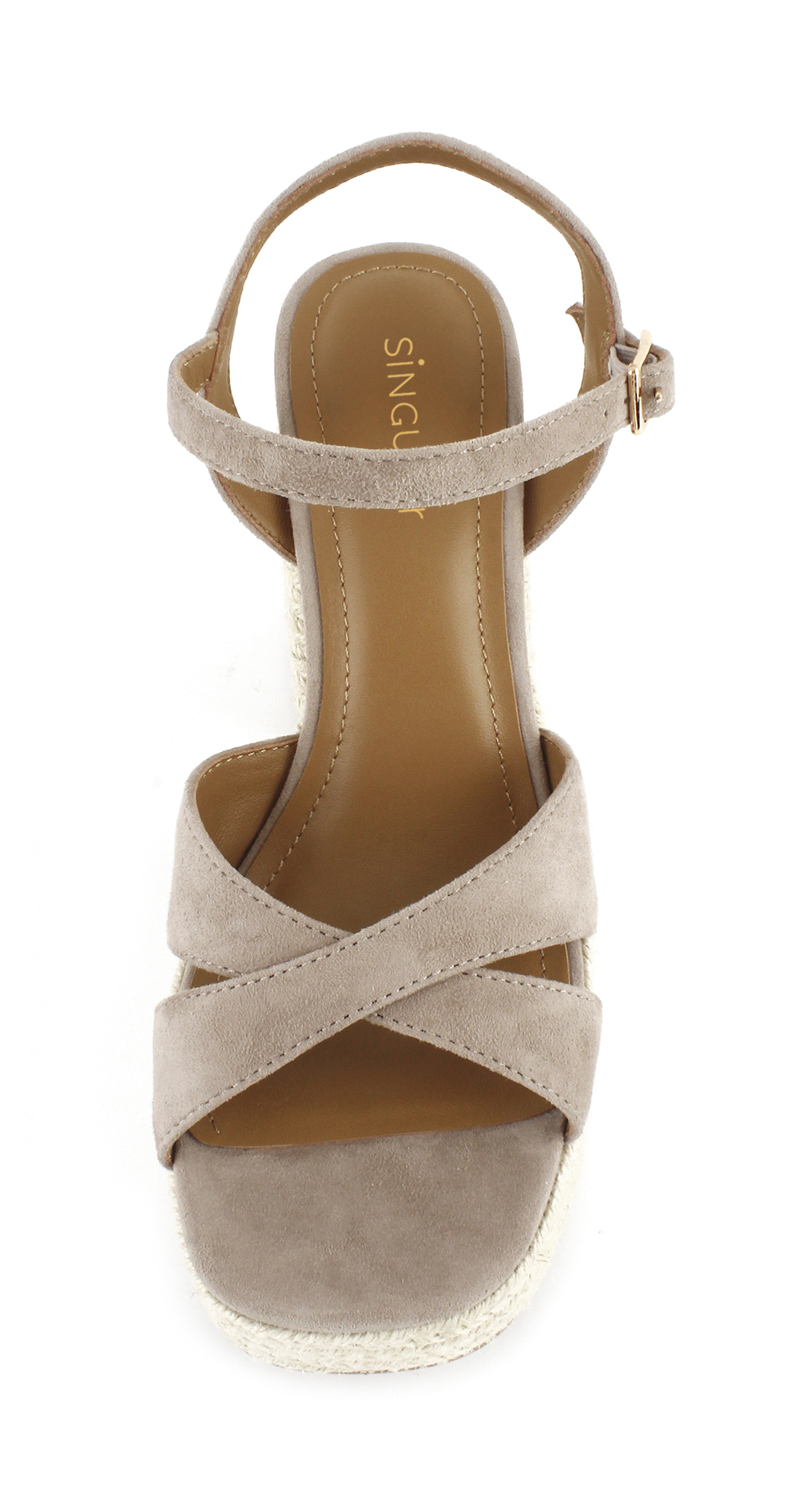 Ankle Strap Minimalist Espadrille Platforms 2