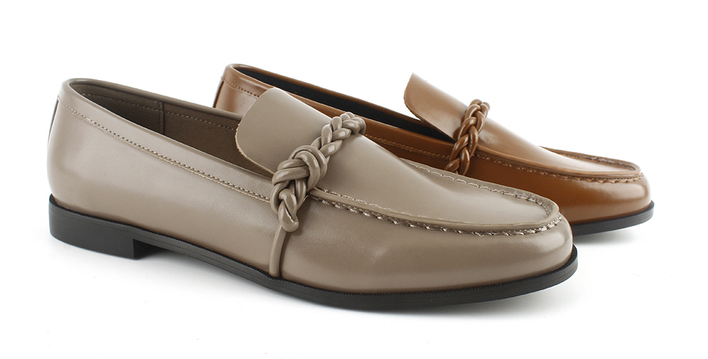 Braided Knot Flat Loafers 3