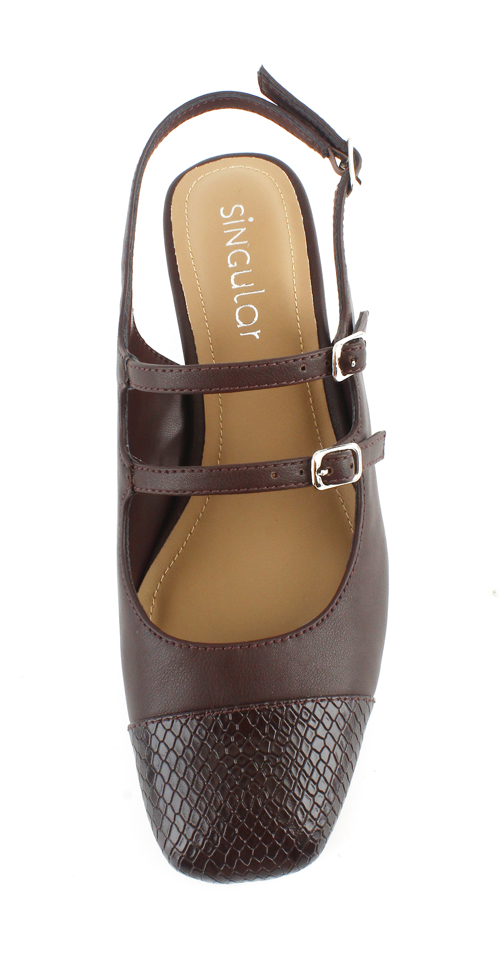 Cap Toe Mary Jane Slingback Pump 4