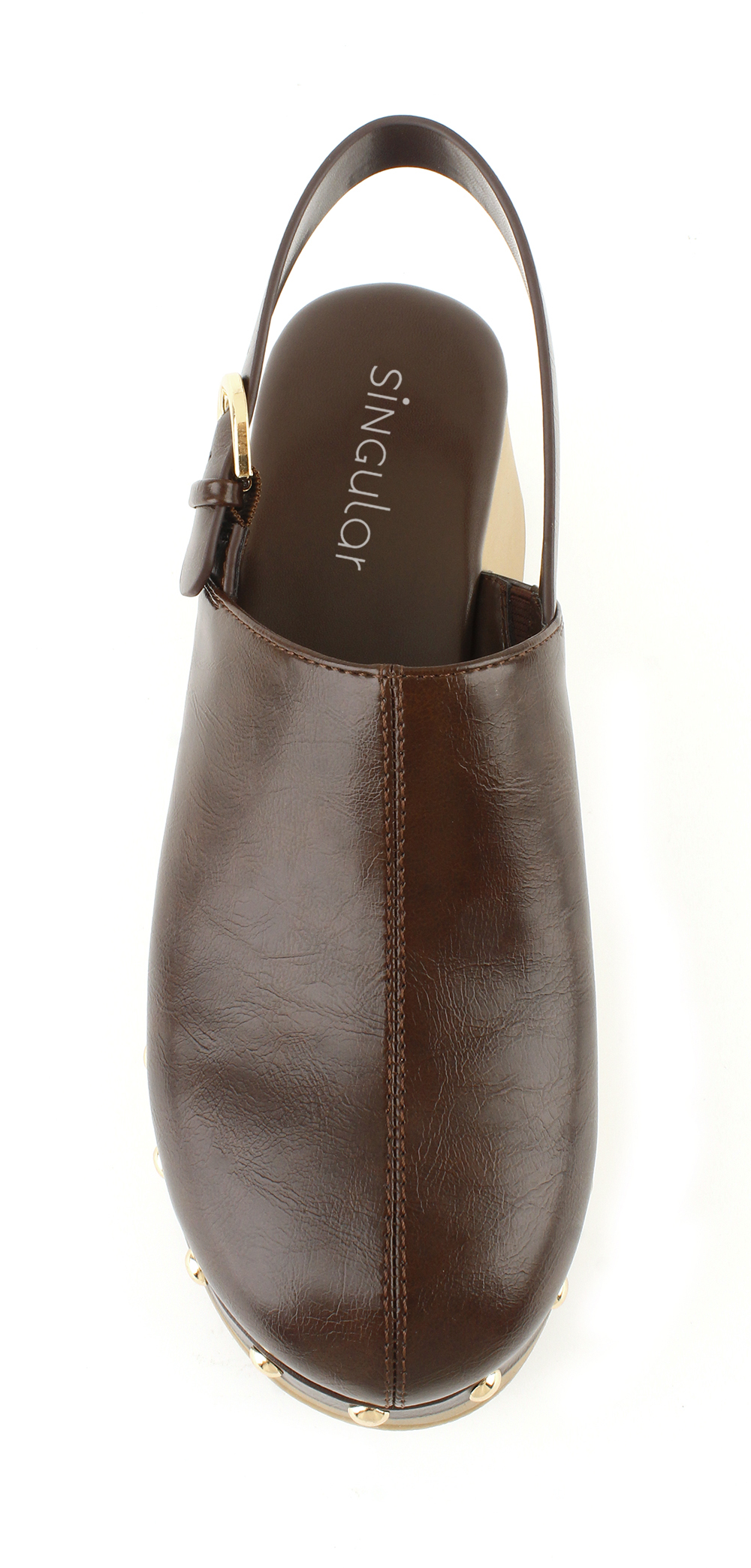 Center-Seam Slingback Studded Clogs 2