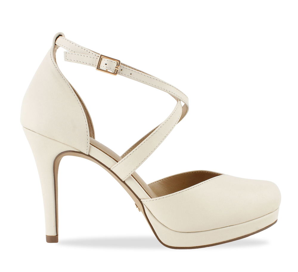 Crisscross Strap Mary Jane Platform Pump 2