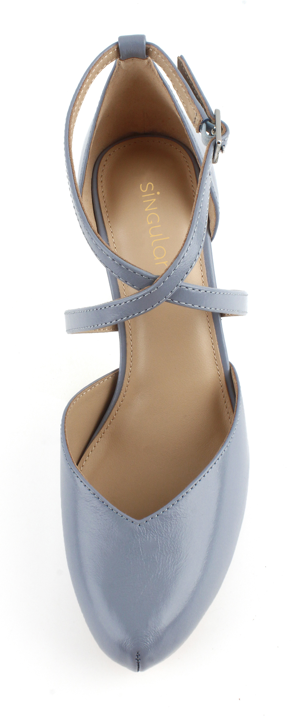 Crisscross Strap Mary Jane Platform Pump 4