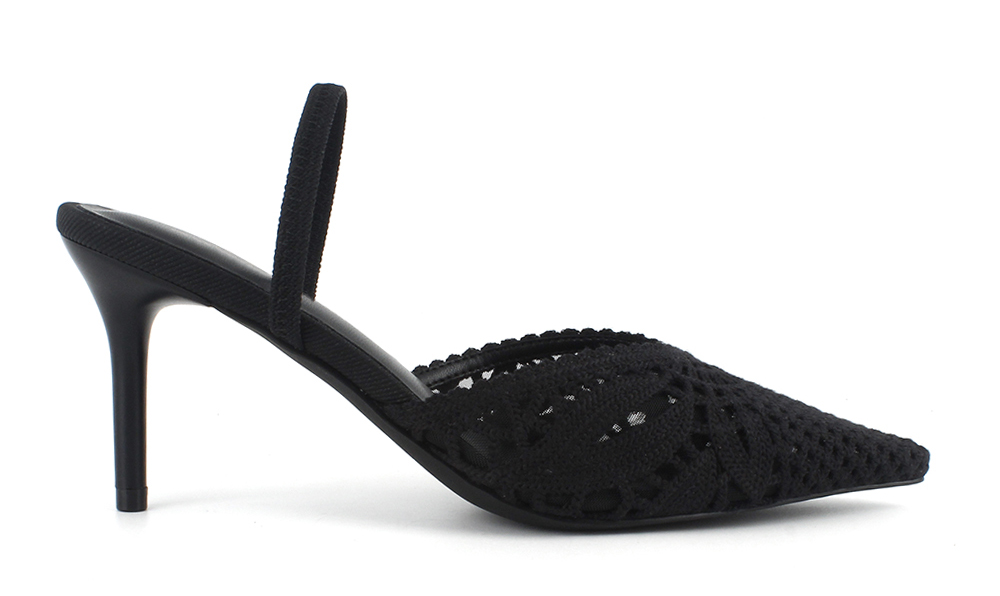 Crochet Woven Slingback Pump 2