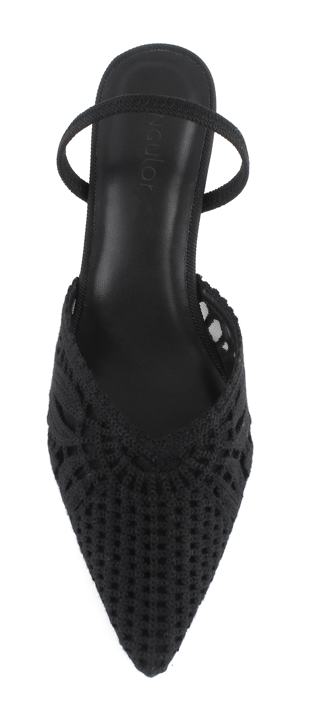 Crochet Woven Slingback Pump 4