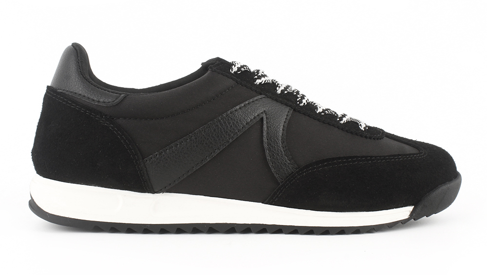 Geometric Overlay Retro Sneakers 2