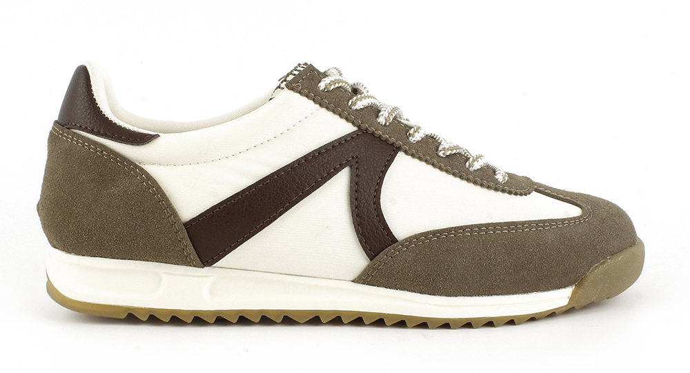 Geometric Overlay Retro Sneakers