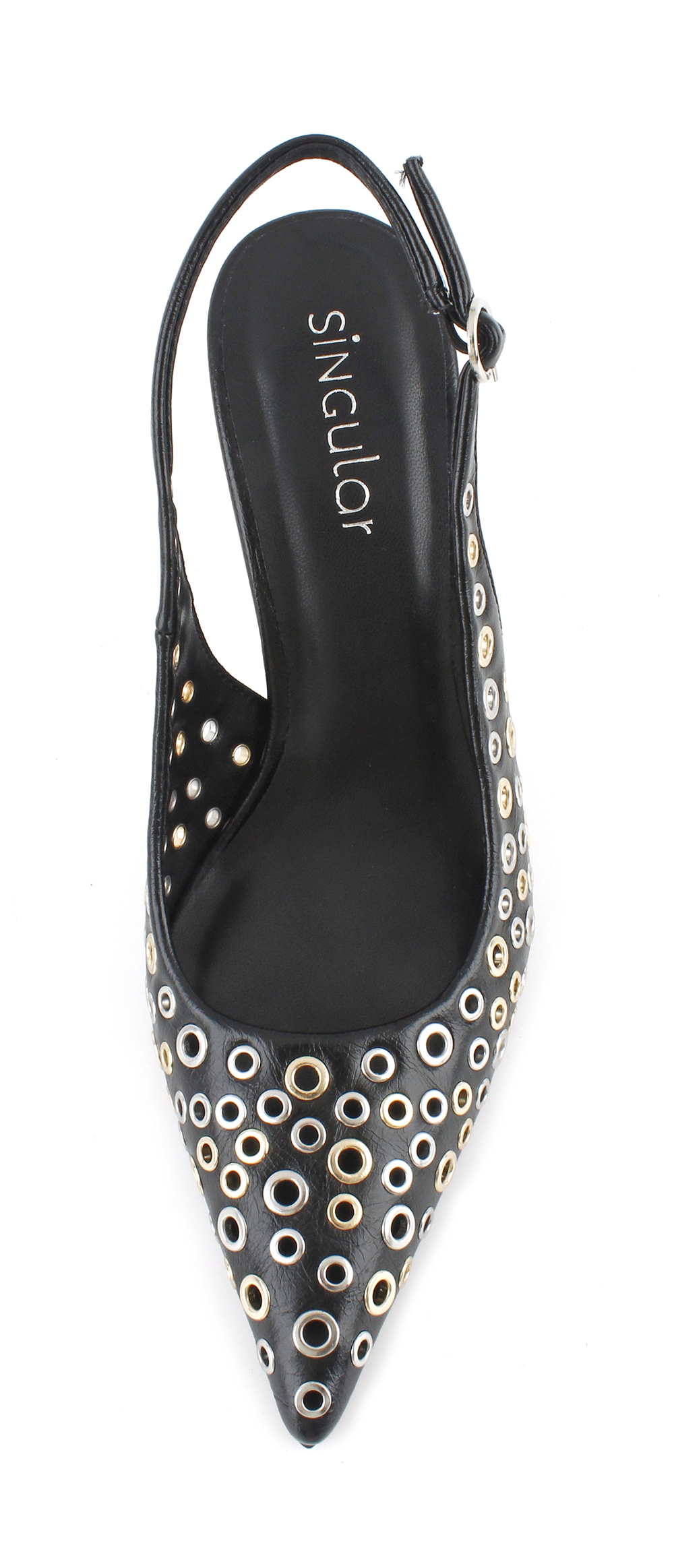 Grommet Cutout Slingback Pump 5