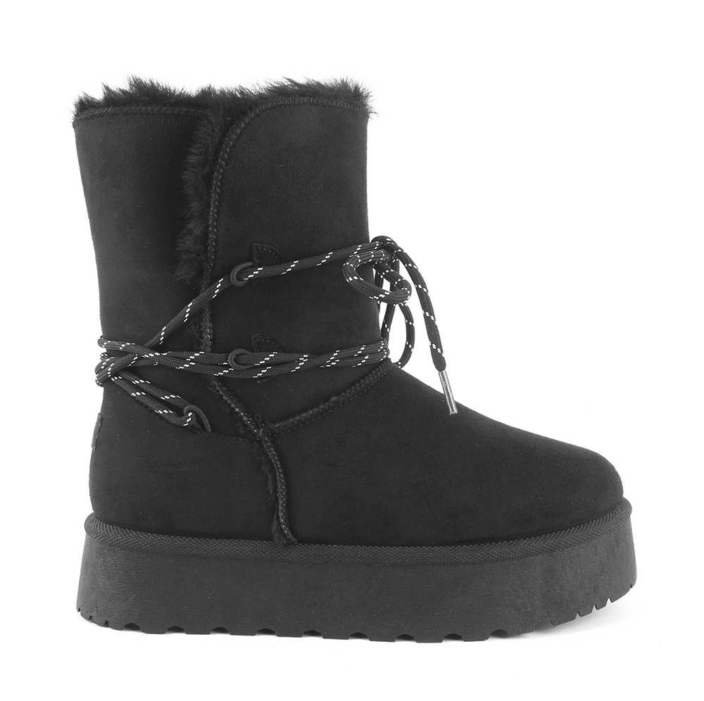 Lace Up Platform Snow Boots 2
