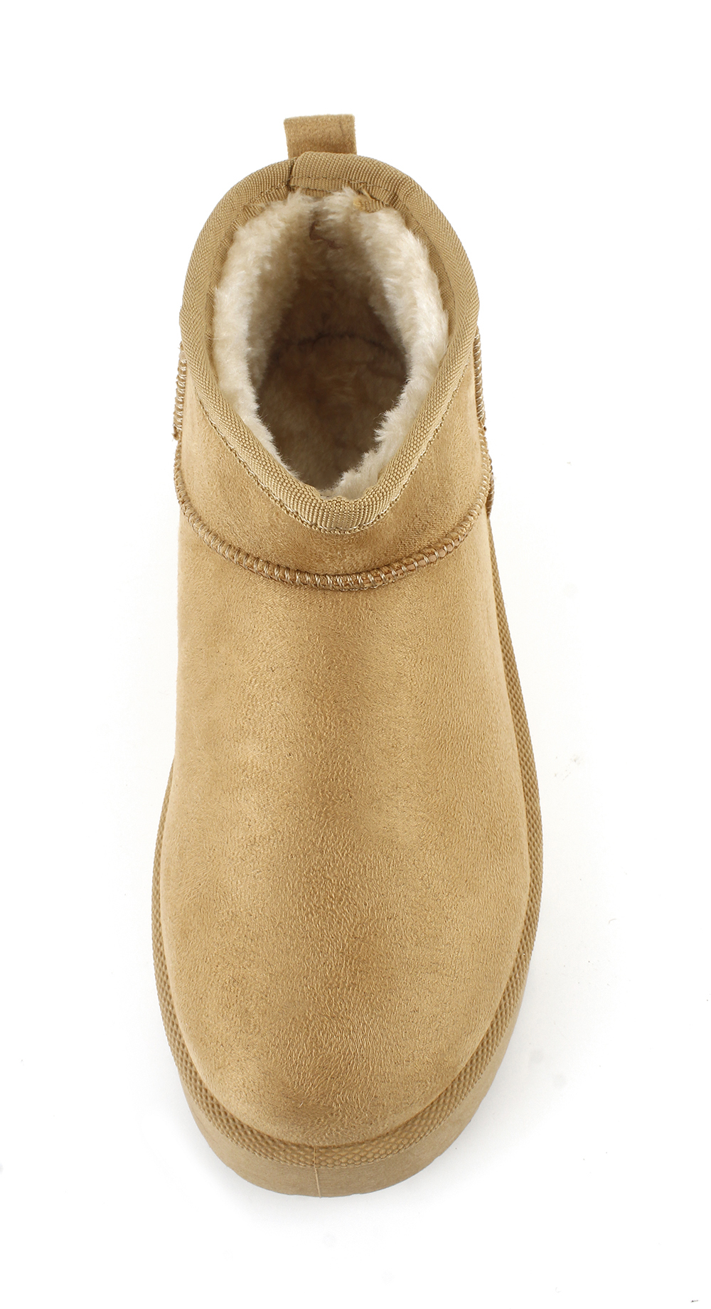 Leather Patch Platform Snow Boots 5