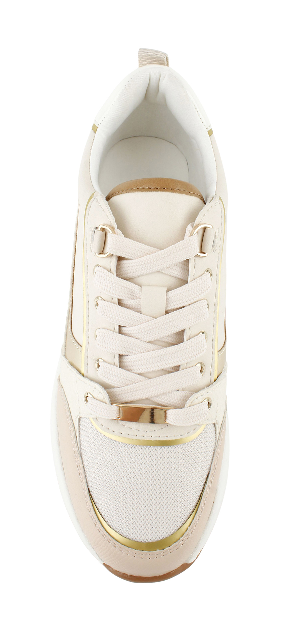 Metallic Trim Chunky Sneakers 4