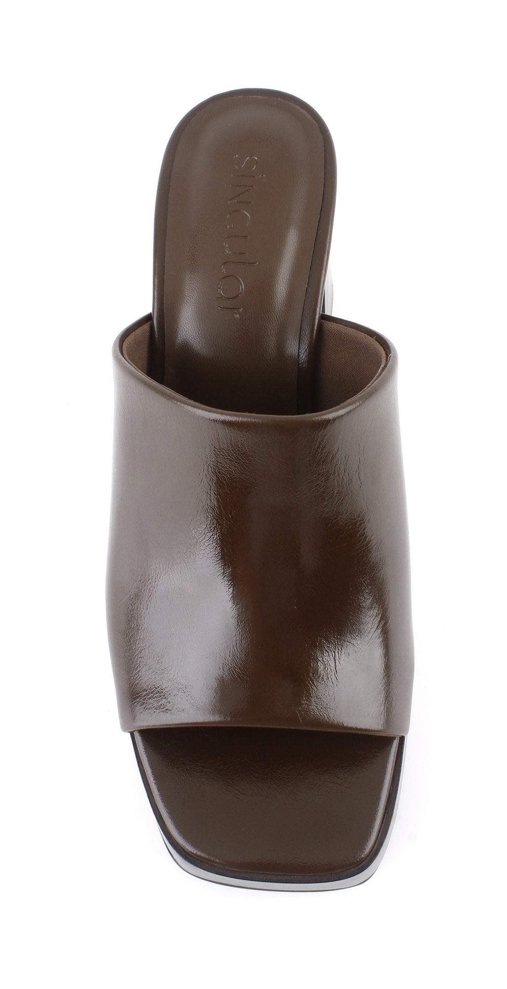 Platform Block Heel Mule Sandal 4