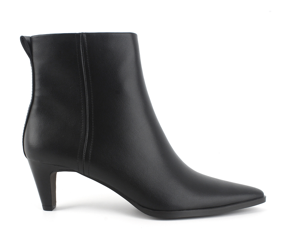 Pointed Toe Kitten Heel Ankle Boots