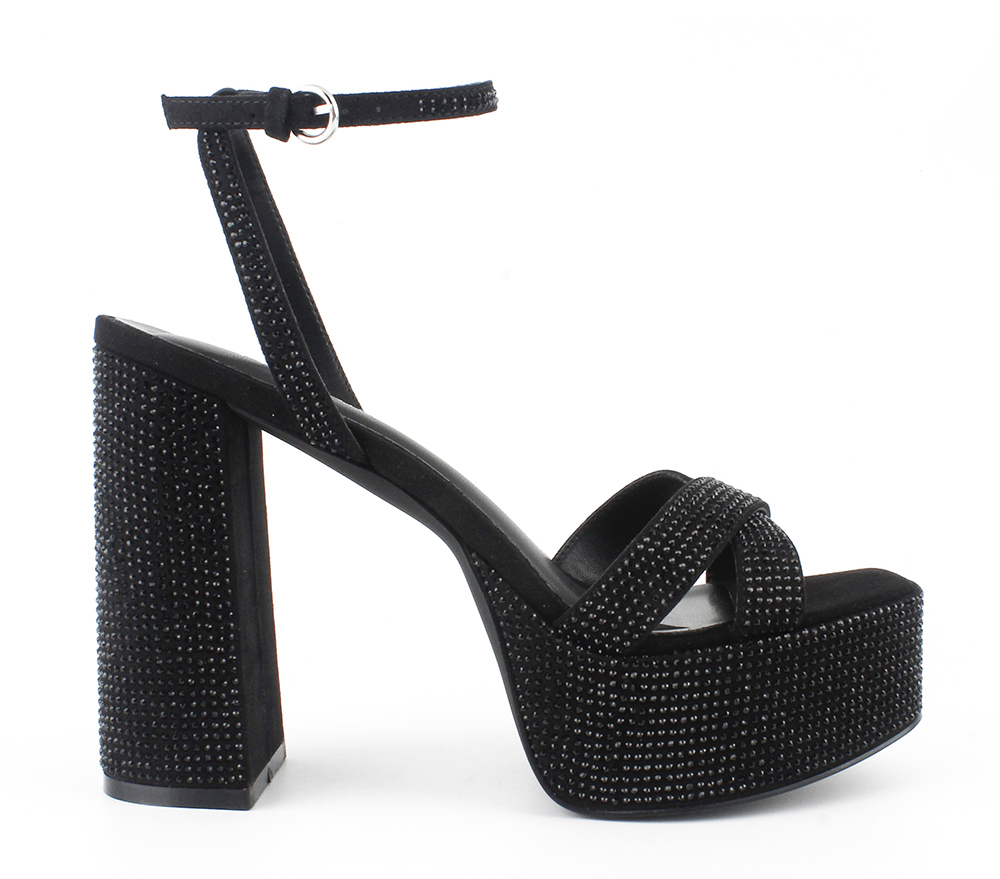 Rhinestone Crisscross Ultra-Platforms 2