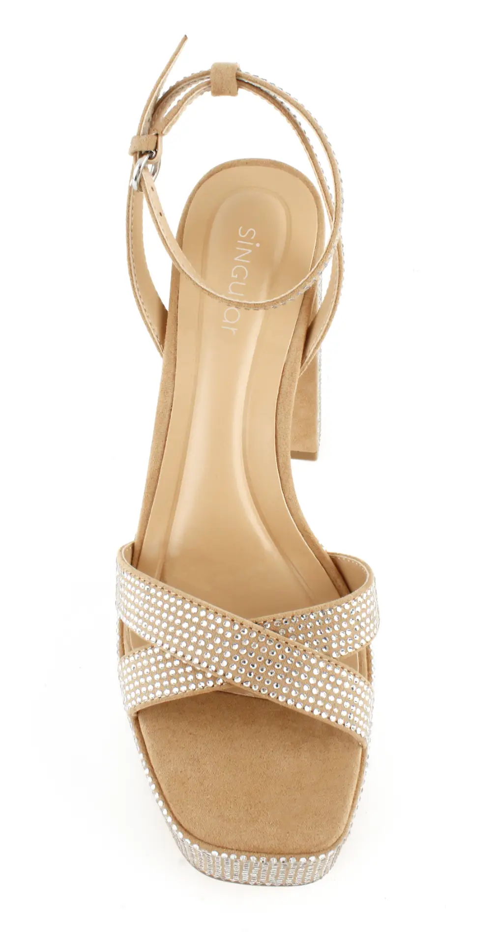 Rhinestone Crisscross Ultra-Platforms 4