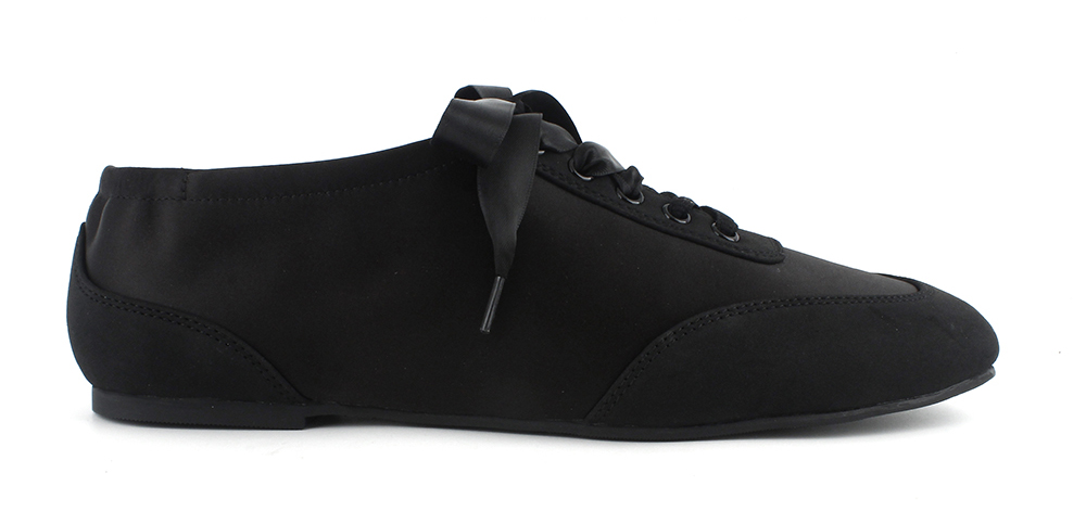 Satin Square Toe Sneakers 4