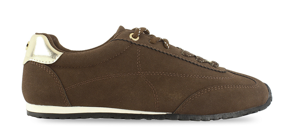 Scalloped Trim Retro Sneakers 2