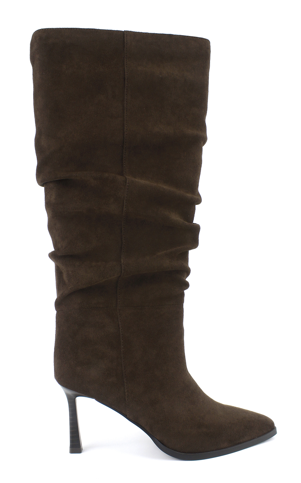 Slouchy High Heel Knee Boots 2