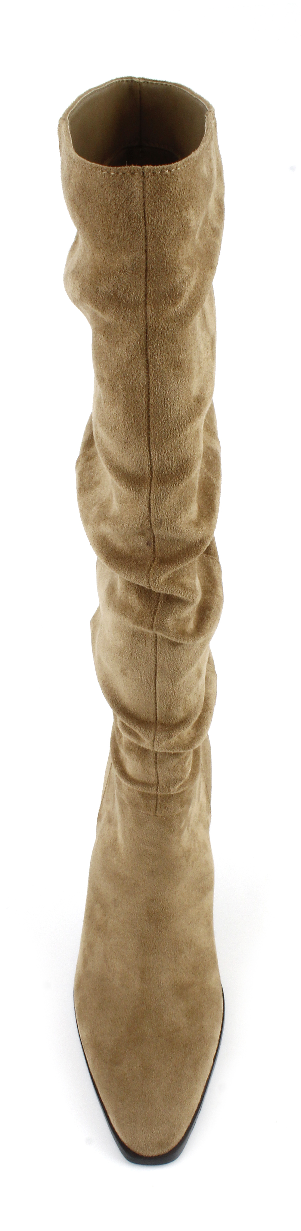 Slouchy High Heel Knee Boots 4