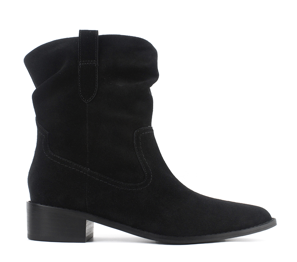 Slouchy Western Mid Boots 2