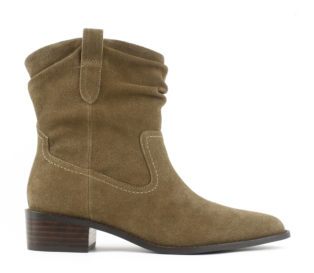 Slouchy Western Mid Boots