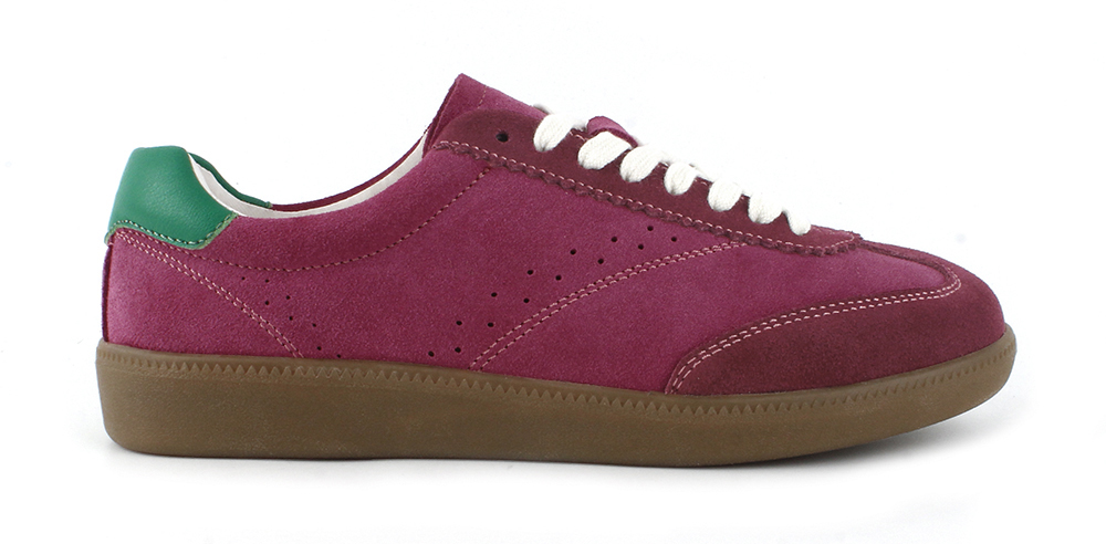 Suede Colorblock Casual Sneakers