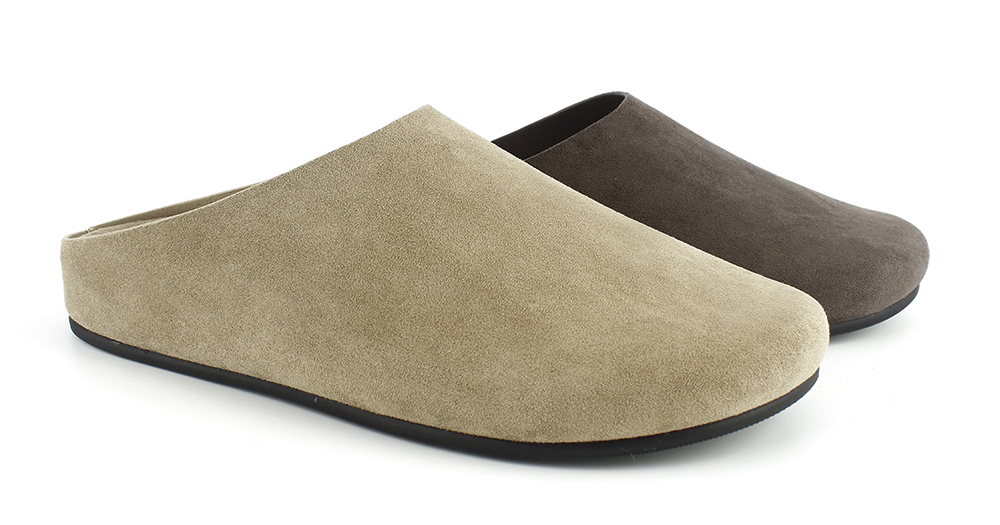 Minimalist Suede Clogs 3