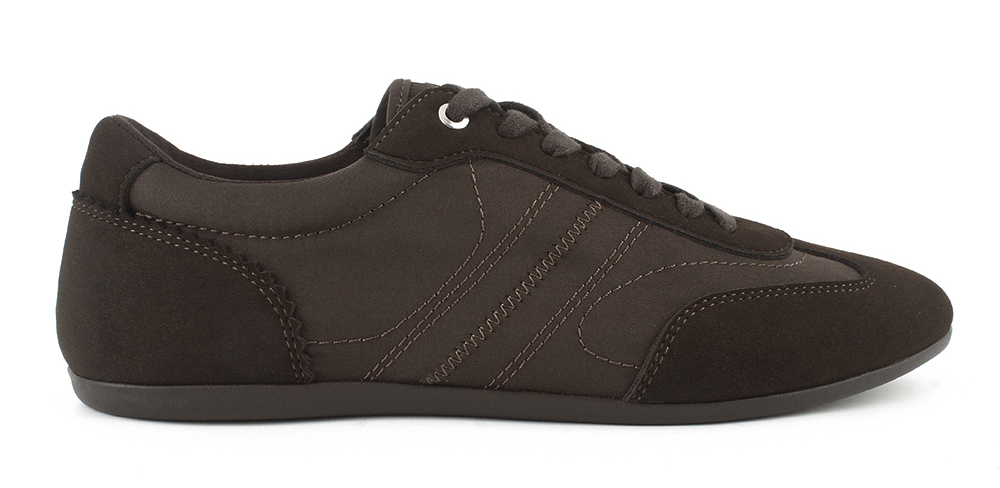 Suede Patchwork Slim Retro Sneakers 2