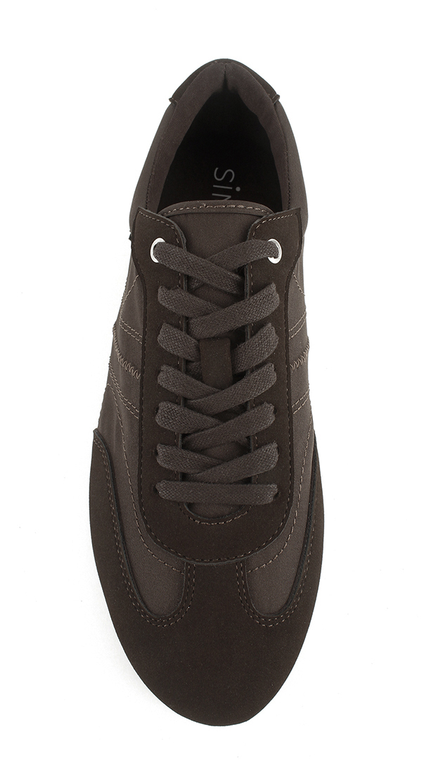 Suede Patchwork Slim Retro Sneakers 4