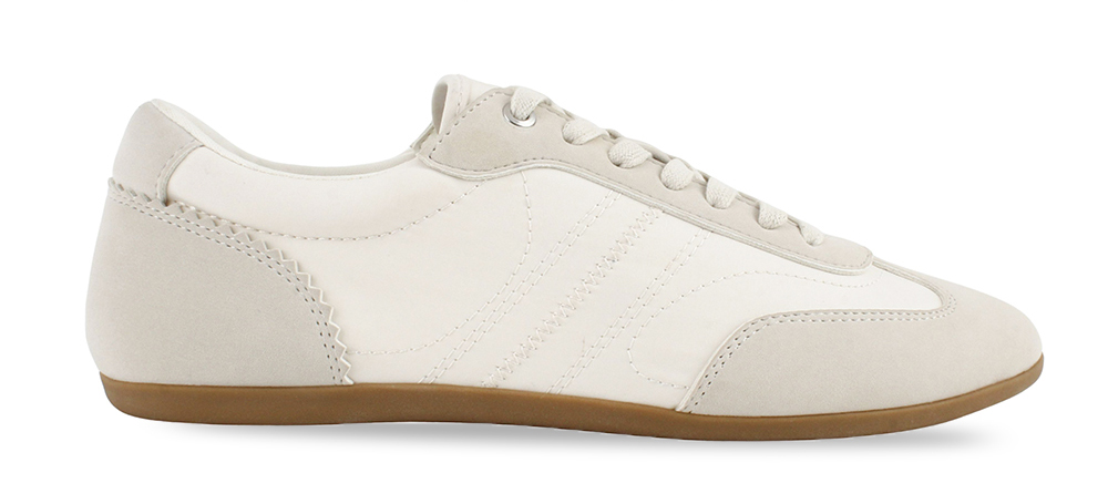 Suede Patchwork Slim Retro Sneakers