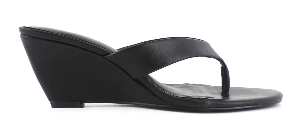 Wedge Heel Toe Post Sandal 2