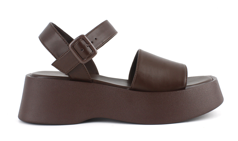 Wide Band Tonal Buckle Flatform Platforms 2
