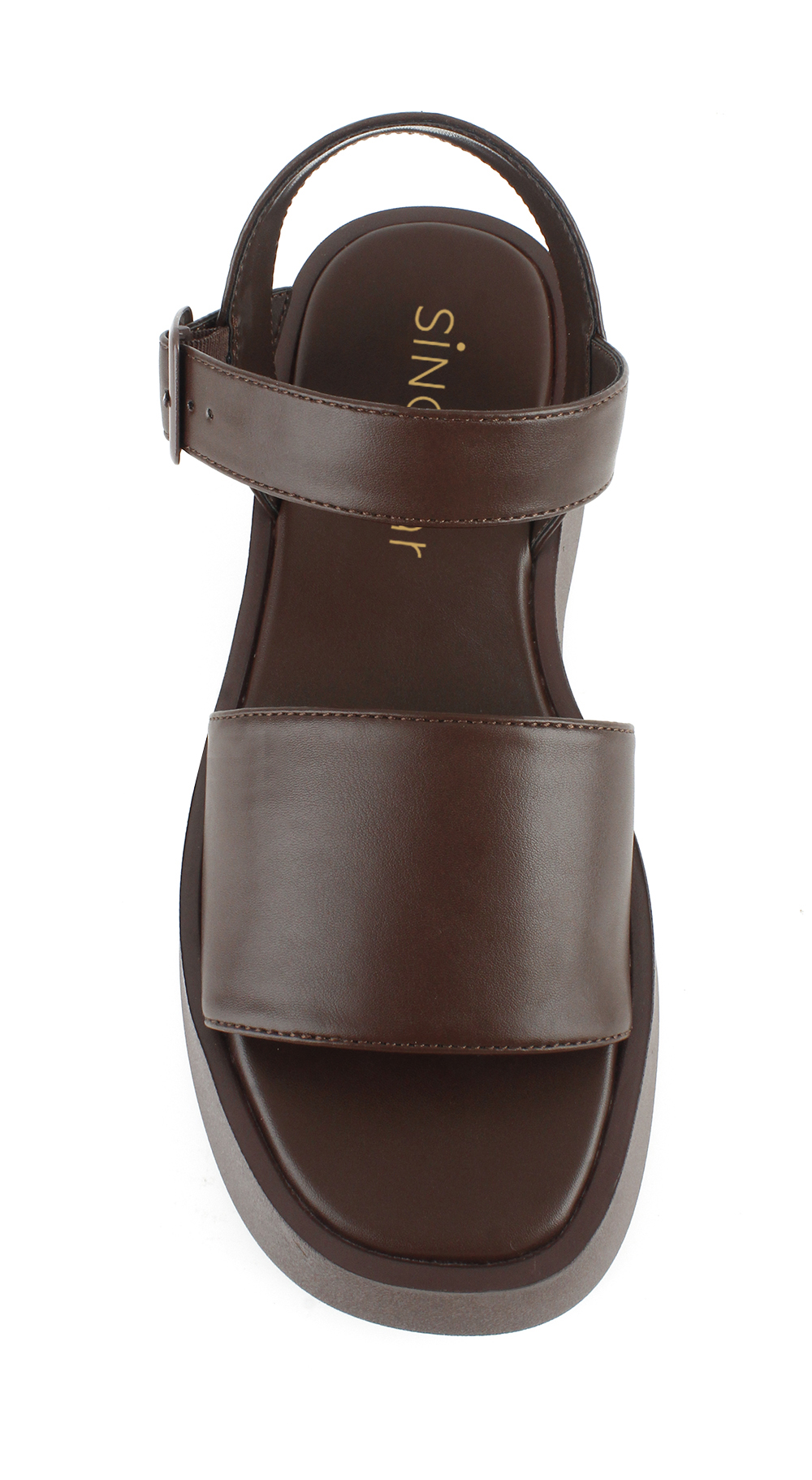 Wide Band Tonal Buckle Flatform Platforms 4