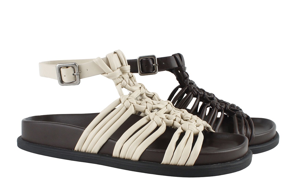 Woven Knotted Ankle Strap Sandal 3